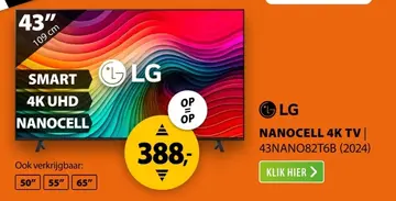 Aanbieding: Nanocell 4k tv