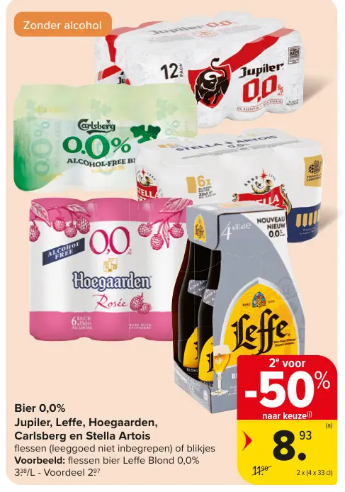 Promotie: Bier 0,0%