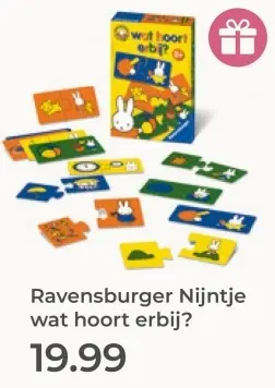 Aanbieding: Nijntje wat hoort erbij?
