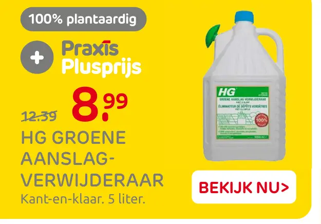 Aanbieding: Hg groene aanslagverwijderaar
