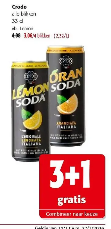 Promotie: Crodo