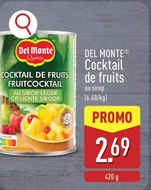 Offre: Cocktail de fruits