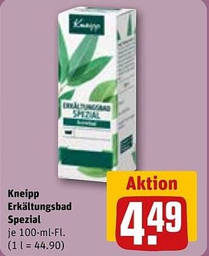 Aanbieding: Kneipp Erkältungsbad Spezial