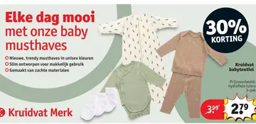 Aanbieding: Kruidvat babytextiel