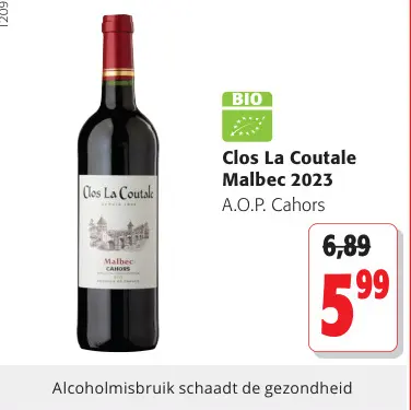 Promotie: Malbec 2023 A.O.P. Cahors