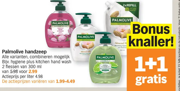 Offre: Palmolive handzeep