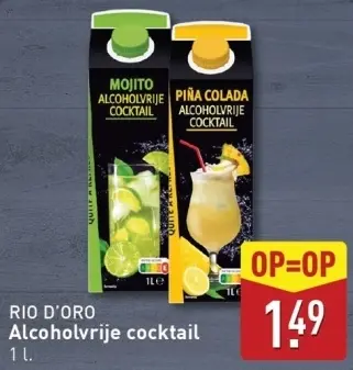 Aanbieding: Alcoholvrije cocktail