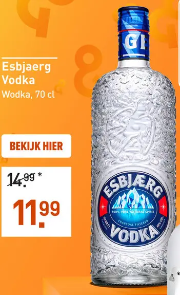 Aanbieding: Esbjaerg Vodka