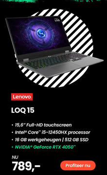 Aanbieding: Lenovo LOQ 15 - 83GS00CEMH