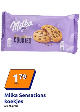Aanbieding: Milka Sensations koekjes