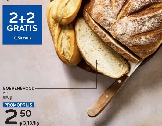 Promotie: Boerenbrood