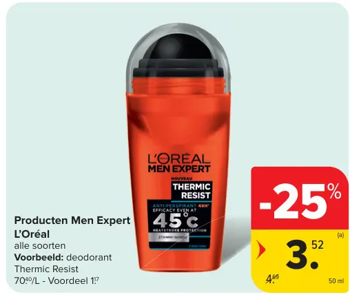 Promotie: Producten Men Expert