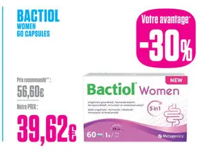 Offre: Bactiol women