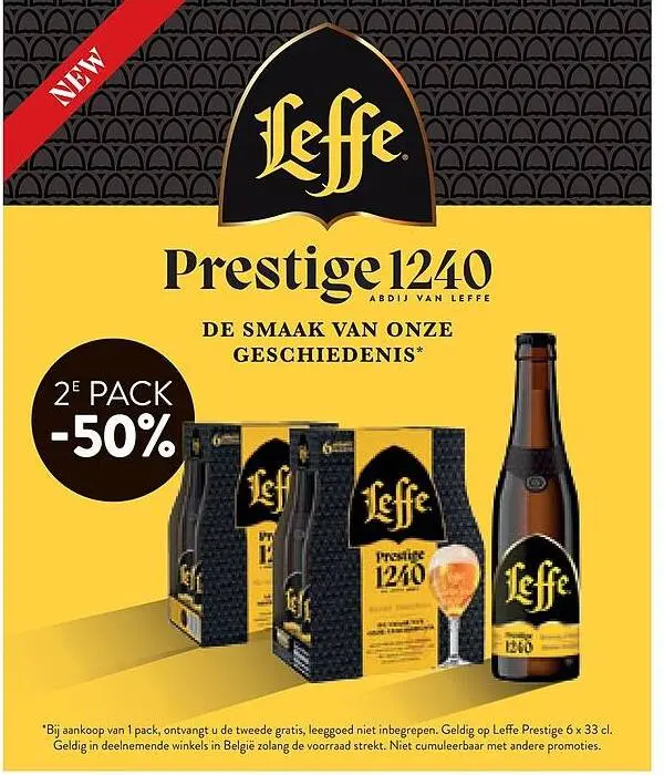 Promotie: Leffe Prestige 1240