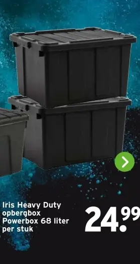 Aanbieding: Iris Heavy Duty opbergbox Powerbox