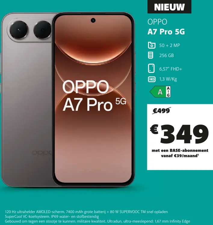 Promotie: A7 Pro 5G