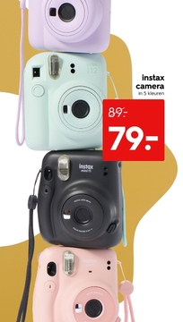 Aanbieding: instax camera