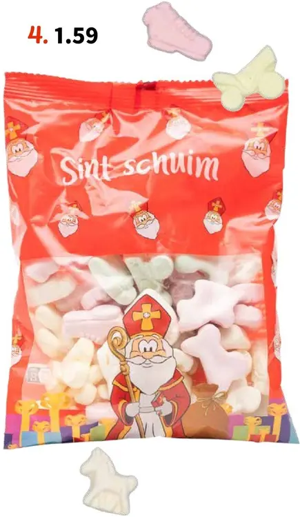 Offre: Saint-Nicolas bonbons mousse