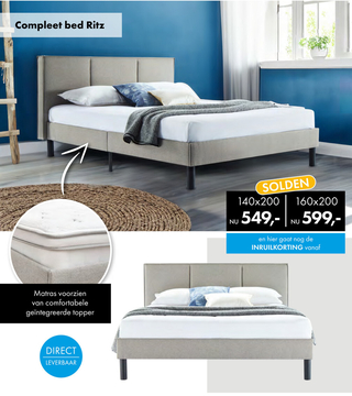 Aanbieding: Ritz bed