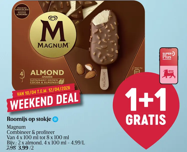 Promotie: Roomijs op stokje