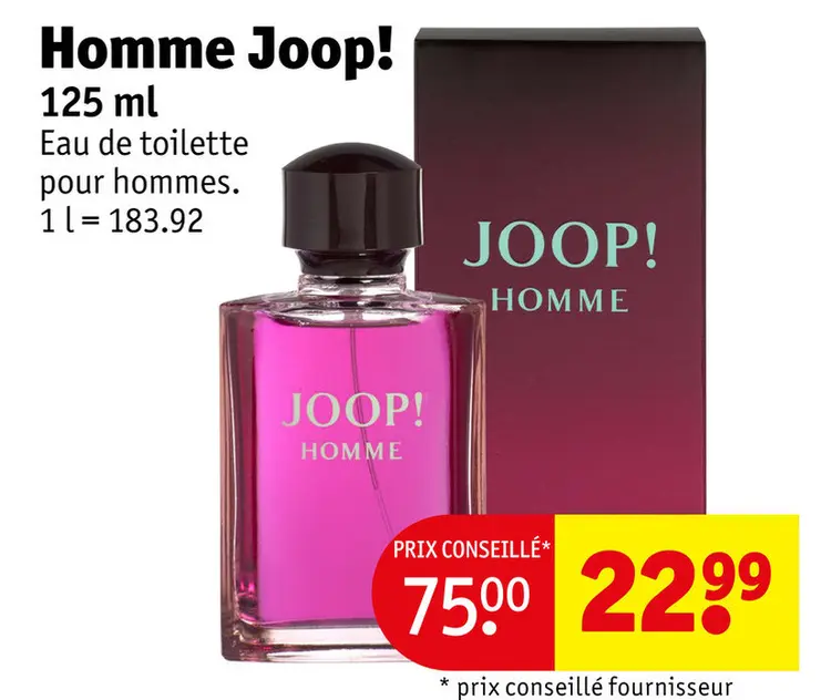 Offre: Homme Joop!