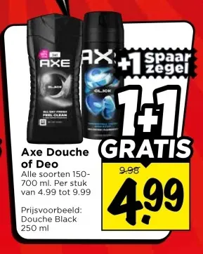 Aanbieding: Douche of Deo