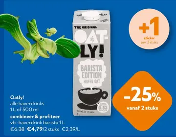 Aanbieding: Oatly!