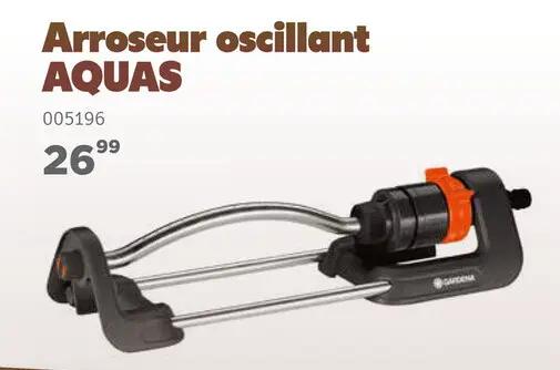 Offre: Arroseur oscillant