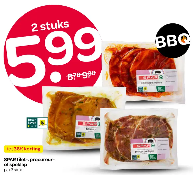 Aanbieding: Filet-, procureur- of speklap