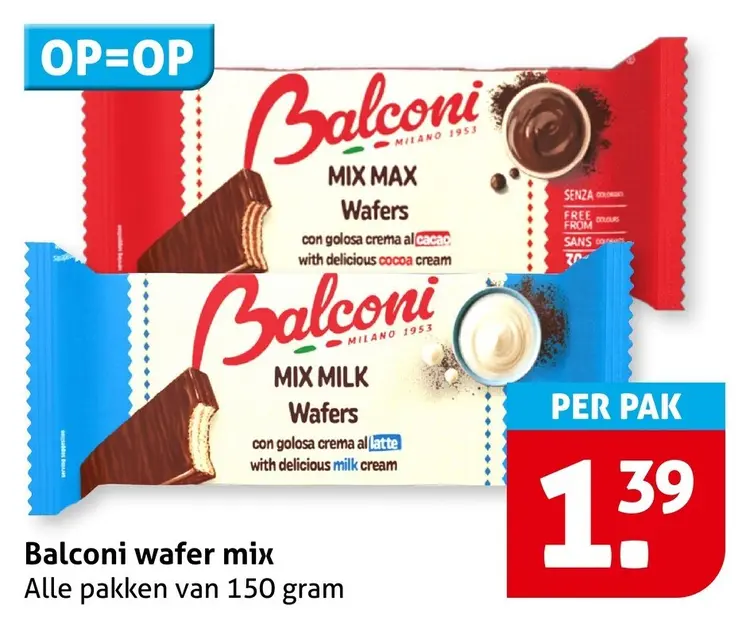 Aanbieding: Wafer mix