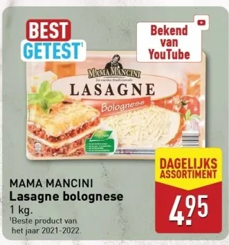 Aanbieding: Lasagne bolognese