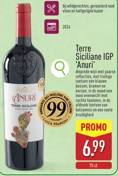 Aanbieding: Terre Siciliane IGP 'Anuri'