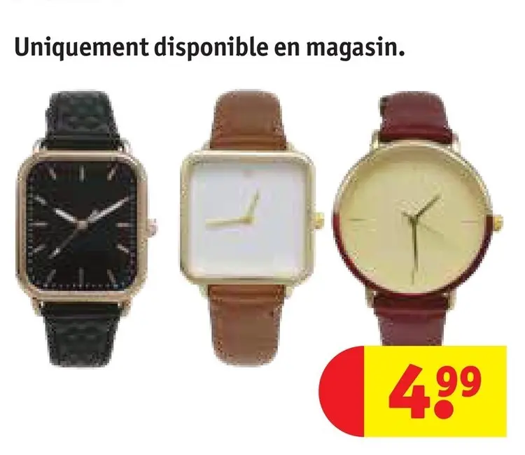 Offre: Montres