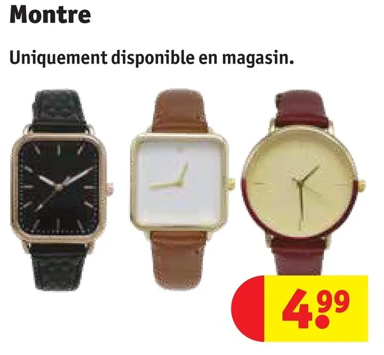 Offre: Montres