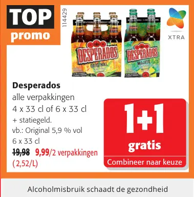Promotie: Desperados