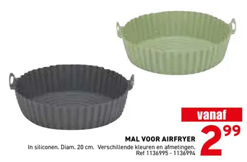 Aanbieding: MAL VOOR AIRFRYER