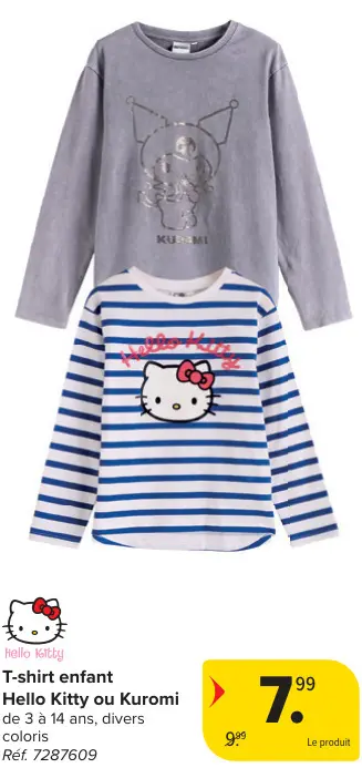 Offre: T-shirt enfant