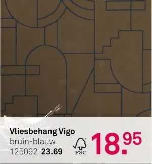 Aanbieding: Vliesbehang Vigo