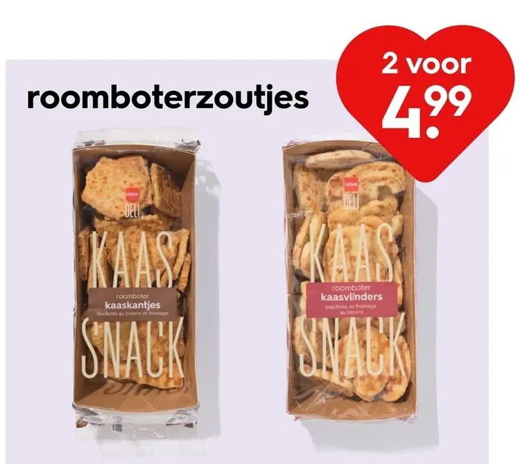 Aanbieding: roomboterzoutjes