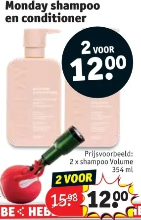 Promotie: shampoo en conditioner