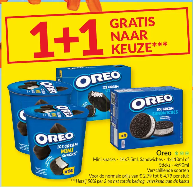 Promotie: Oreo