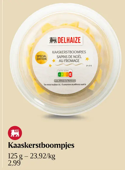 Promotie: Kaaskerstboompjes