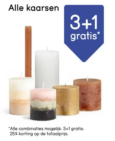 Aanbieding: Alle kaarsen