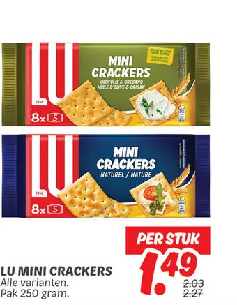 Aanbieding: Mini crackers