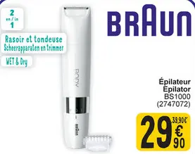 Offre: Épilateur / Epilator BS1000