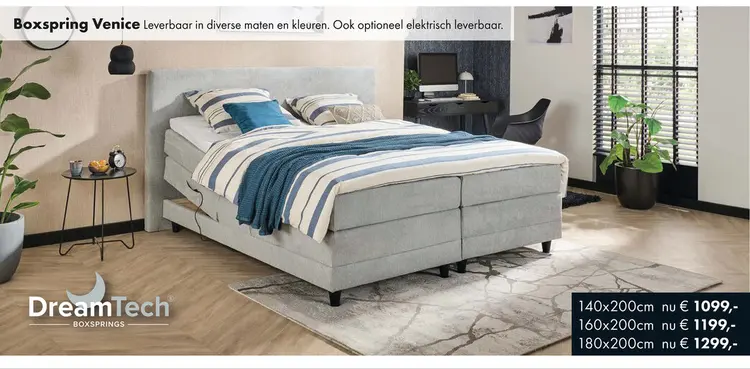 Promotie: Venice boxspring