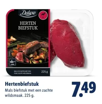 Aanbieding: Hertenbiefstuk