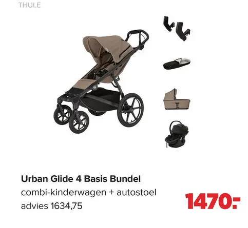 Promotie: Urban Glide 4 Basis Bundel