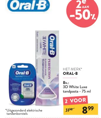 Promotie: 3D White Luxe tandpasta