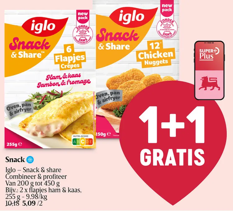 Promotie: Snack & Share